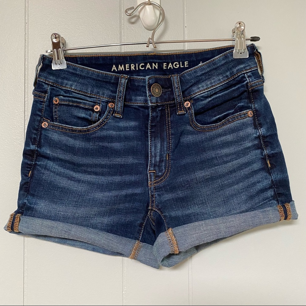American Eagle Cuffed Shorts